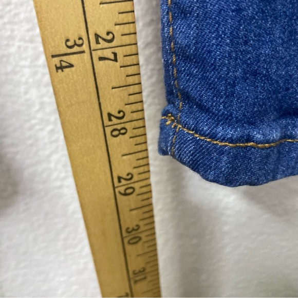 Judy Blue Tummy Tuck Jeans Womens Sixe 3XL Blue Denim Stretch Distressed Plus - Picture 5 of 10